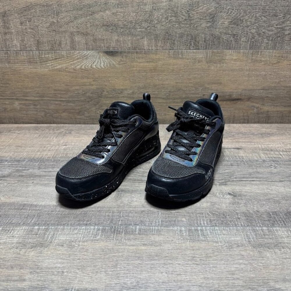 Skechers Baskets Street Uno Crater Hoppers Black Sneakers Women's Size 8